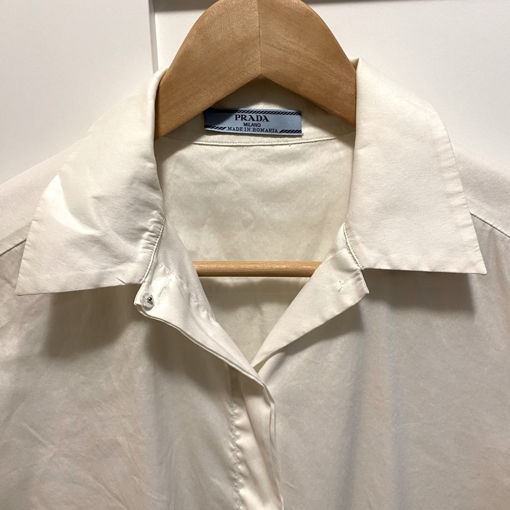 PRADA cotton poplin shirt